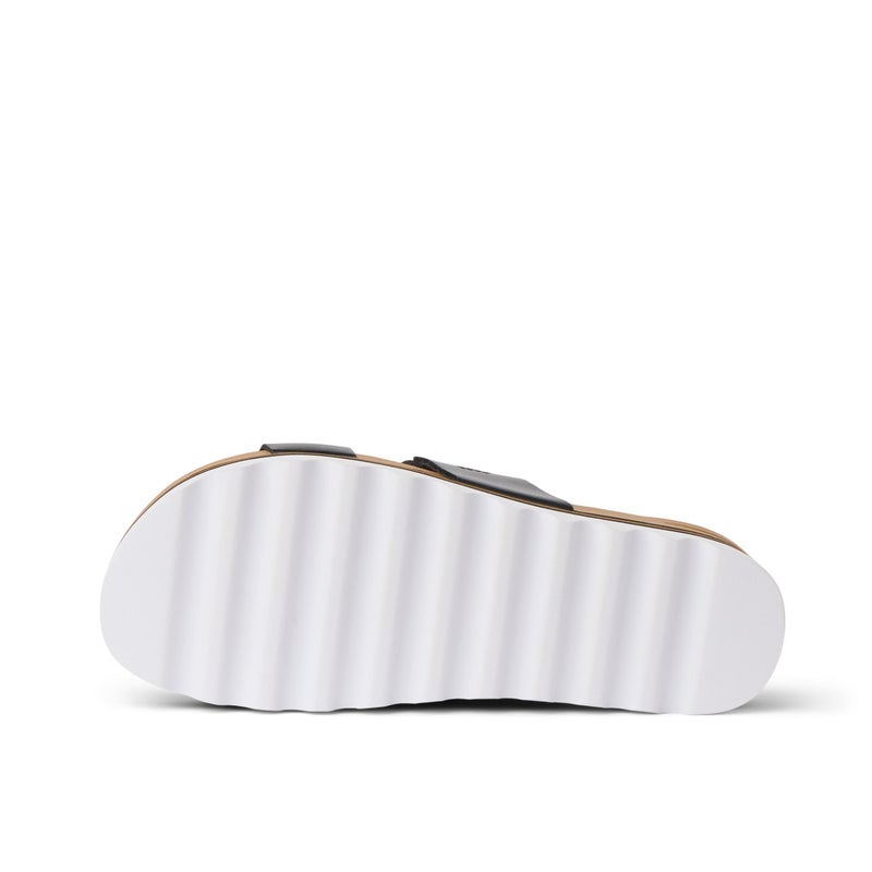 REEF Cushion Vista Hi Womens Platform Fashion Sandal, Arch Support, Ultra Soft Cushion Footbed, Black, 6 - Image 3